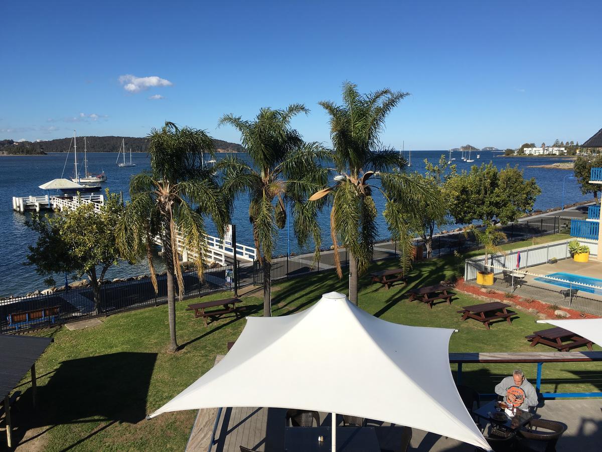 Mariners On The Waterfront Motell Batemans Bay Exteriör bild