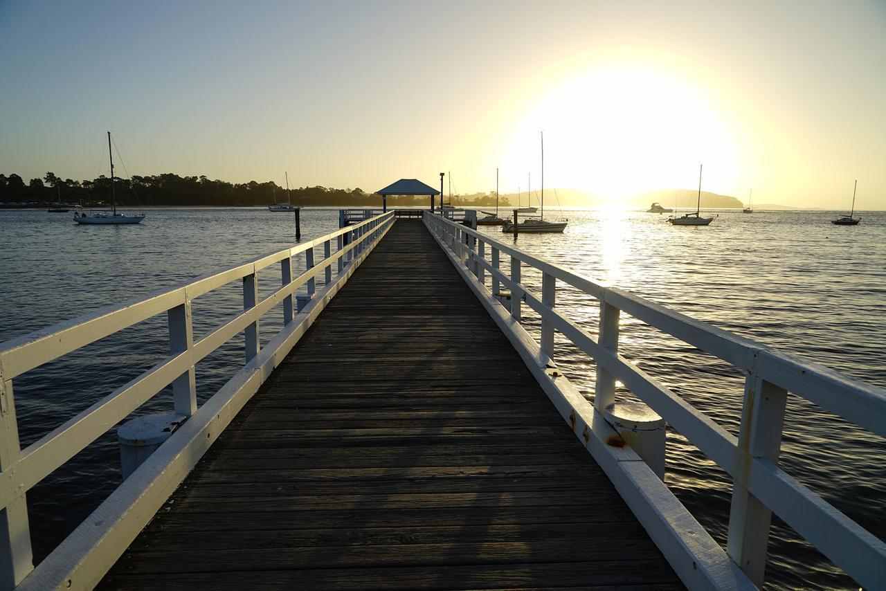 Mariners On The Waterfront Motell Batemans Bay Exteriör bild